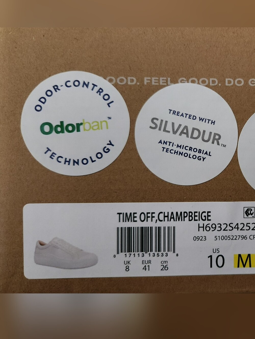 Dr. Scholl's Time Off Platform Lace-Up Sneakers. Champagne Sparkle Women 10 - Picture 4 of 6